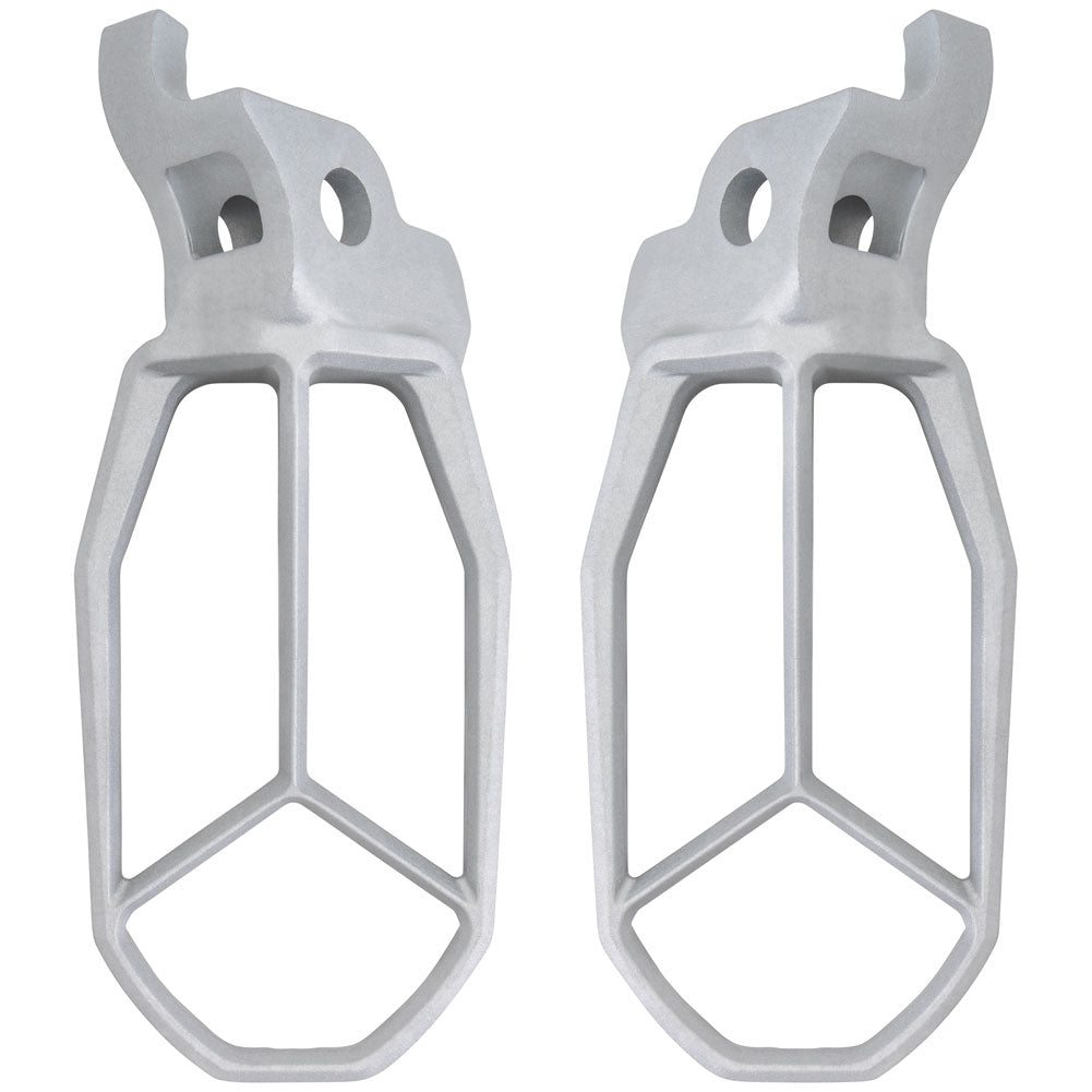 Tusk Blitz Titanium Moto Foot Pegs Jet Fuel Kawasaki KLX450R 2008–2009