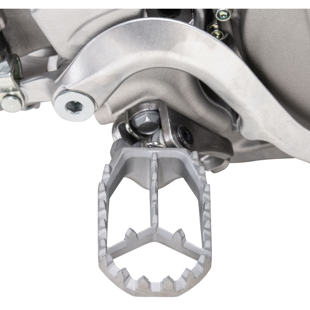 Tusk Blitz Titanium Moto Foot Pegs Jet Fuel Kawasaki KLX450R 2008–2009