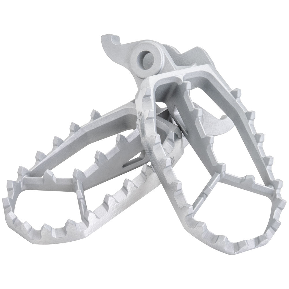 Tusk Blitz Titanium Moto Foot Pegs Jet Fuel Kawasaki KLX450R 2008–2009