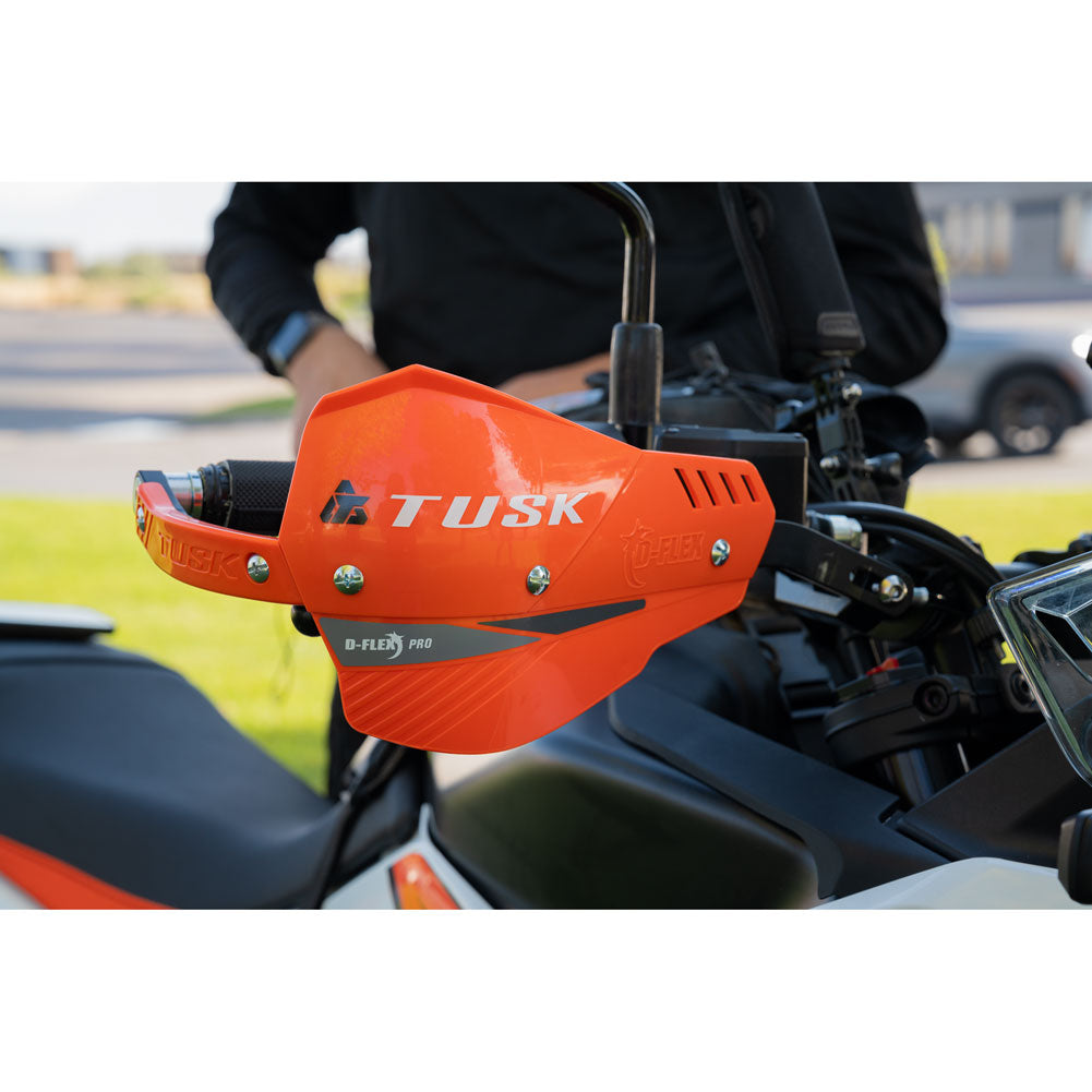 Tusk D-Flex Pro Adventure Handguards Suzuki DR650S 1990–2026