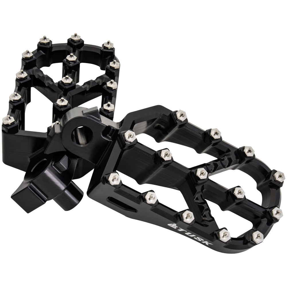Tusk Strike Billet Moto Foot Pegs Honda Transalp XL750 2024–2025