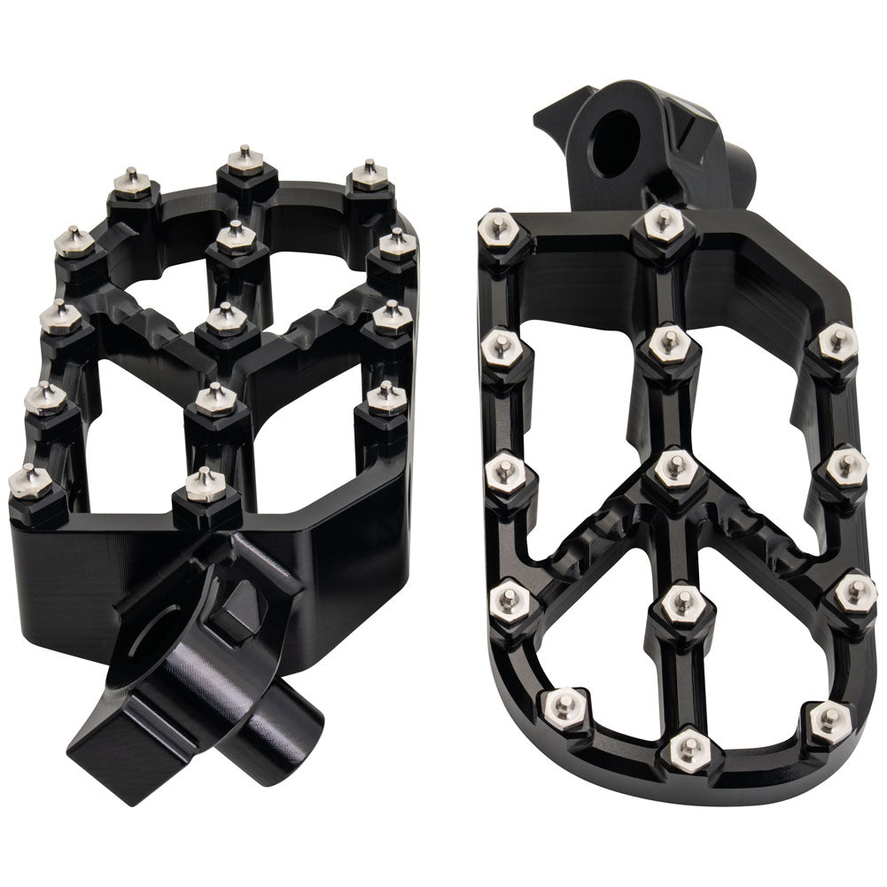 Tusk Strike Billet Moto Foot Pegs Honda Transalp XL750 2024–2025