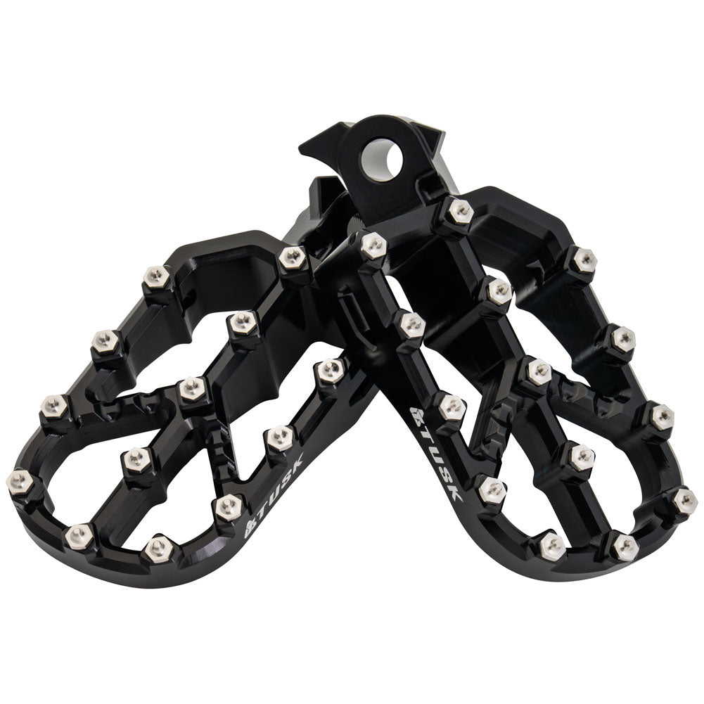 Tusk Strike Billet Moto Foot Pegs Honda Transalp XL750 2024–2025