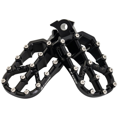 Tusk Strike Billet Moto Foot Pegs Honda Transalp XL750 2024–2025
