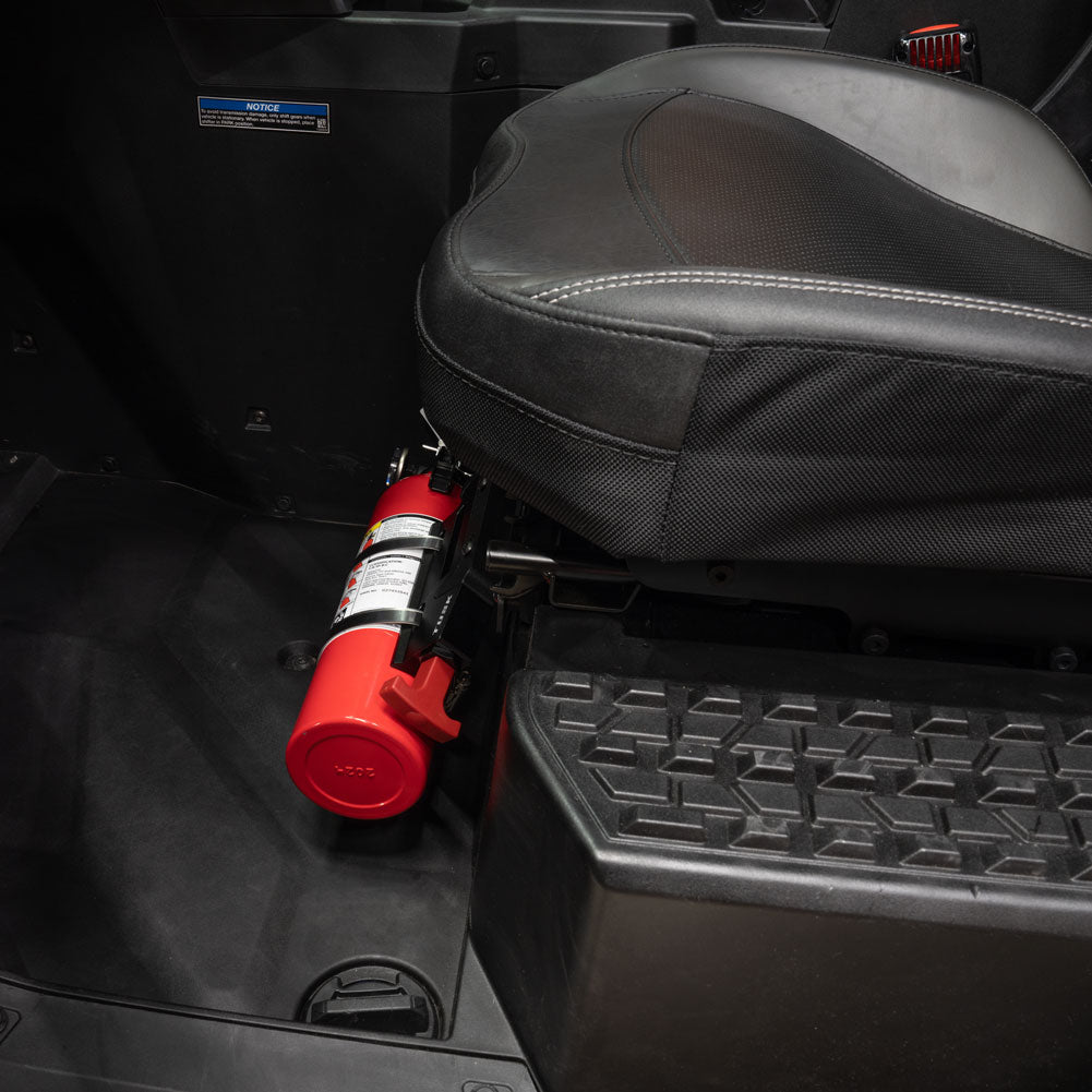 Tusk UTV Billet Fire Extinguisher Under Seat Kit Polaris XPEDITION ADV 5 Northstar 2024–2026