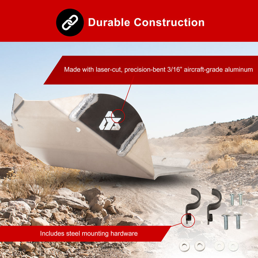 Tusk Aluminum Skid Plate - Kawasaki KLX250S / KLX300