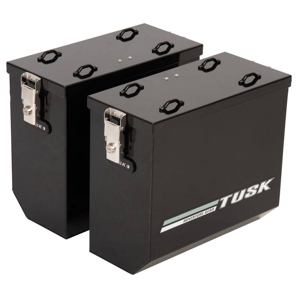 Tusk Aluminum V2 Motorcycle Panniers
