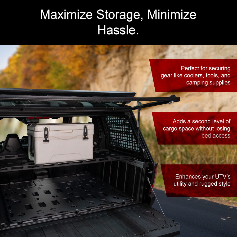 Tusk Cargo Rack Regular Black Powder Coated Polaris XPedition 2024-2026
