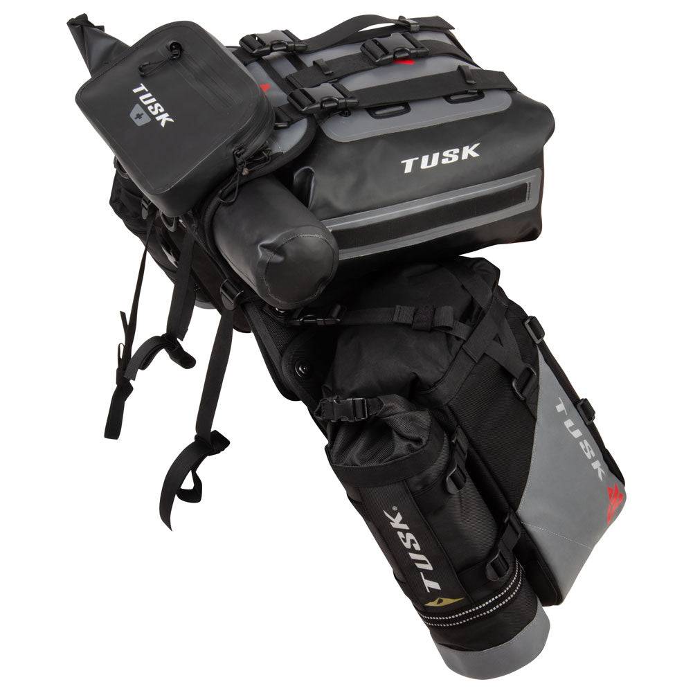 Tusk Highland X2 Rackless Motorcycle Luggage System
