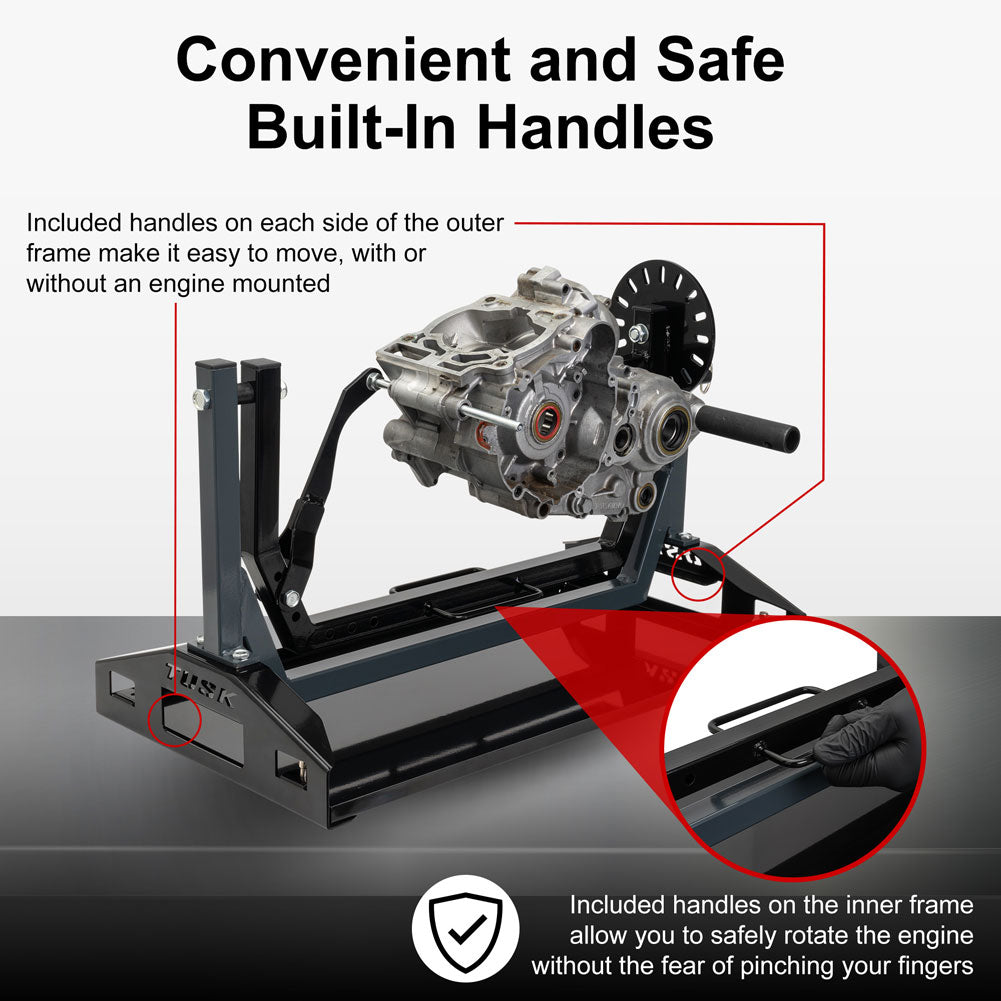 Tusk Motorcycle Engine Stand
