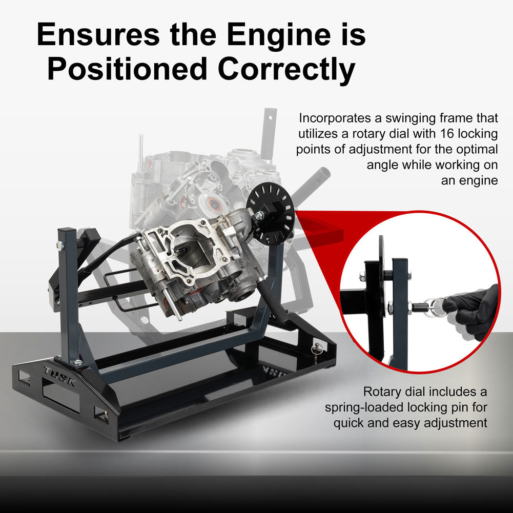Tusk Motorcycle Engine Stand