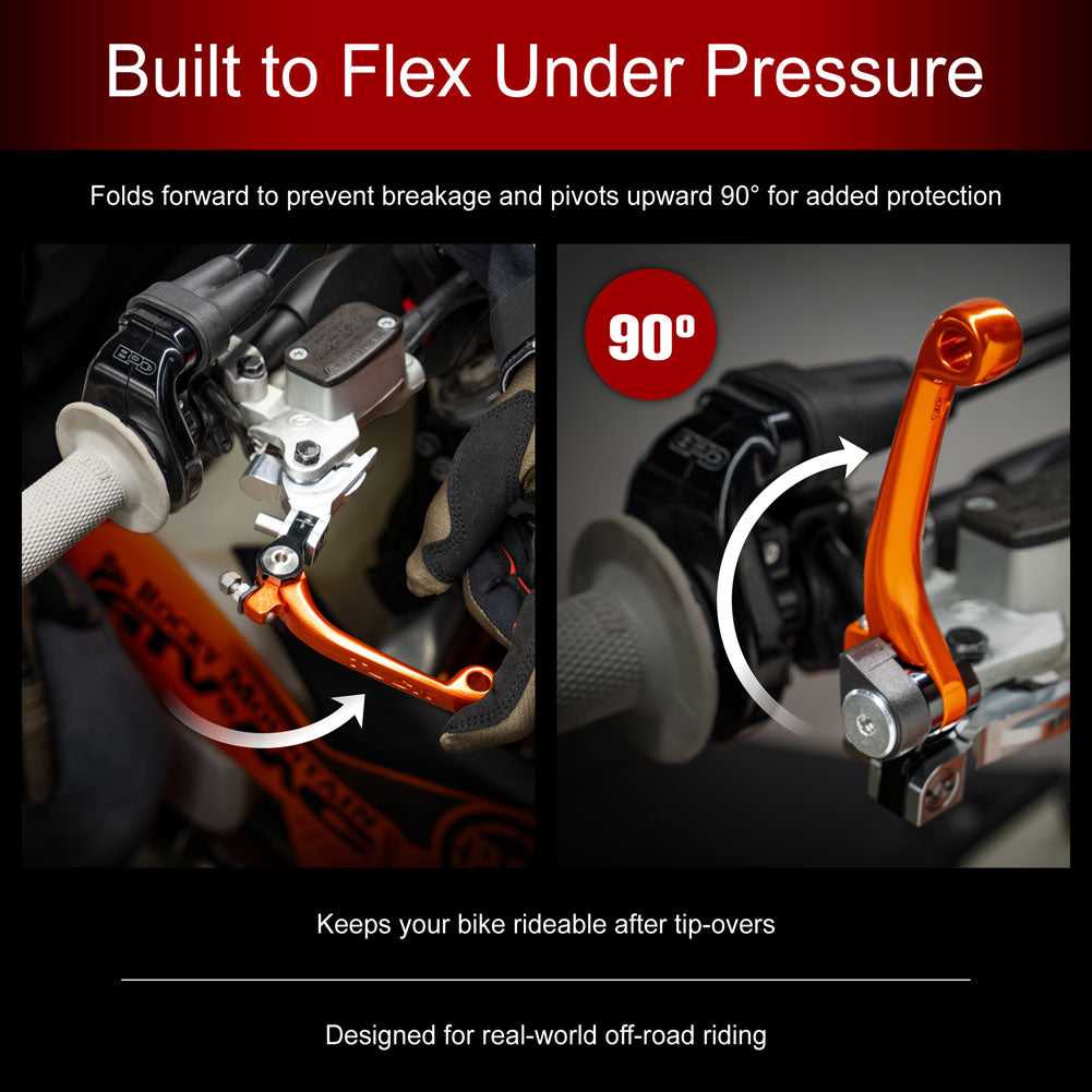 Tusk Multi-Pivot Brake Lever - Honda CR/CRF Models
