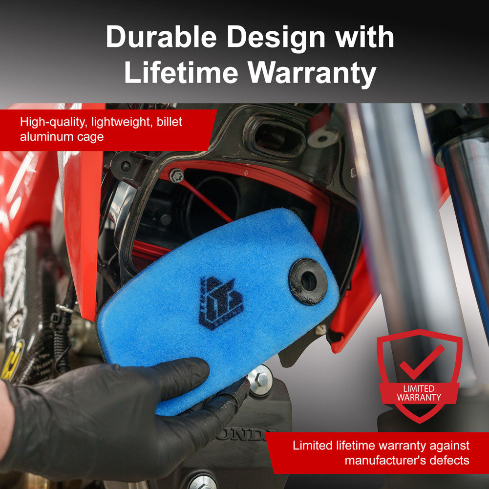 Tusk Quick Draw Air Filter System Filter Kit Honda CRF110F 2019–2026