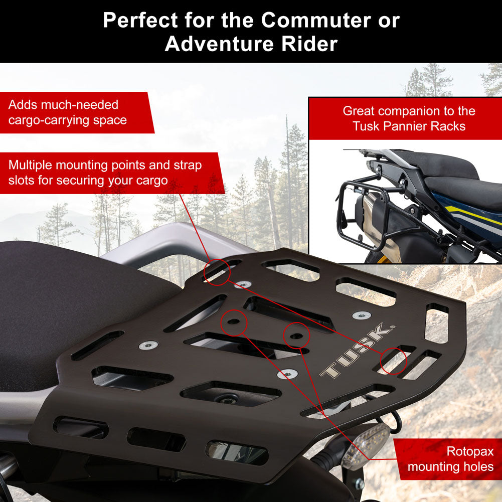 Tusk Top Rack CFMOTO IBEX 800 E 2025–2026, S/T 2023-2024