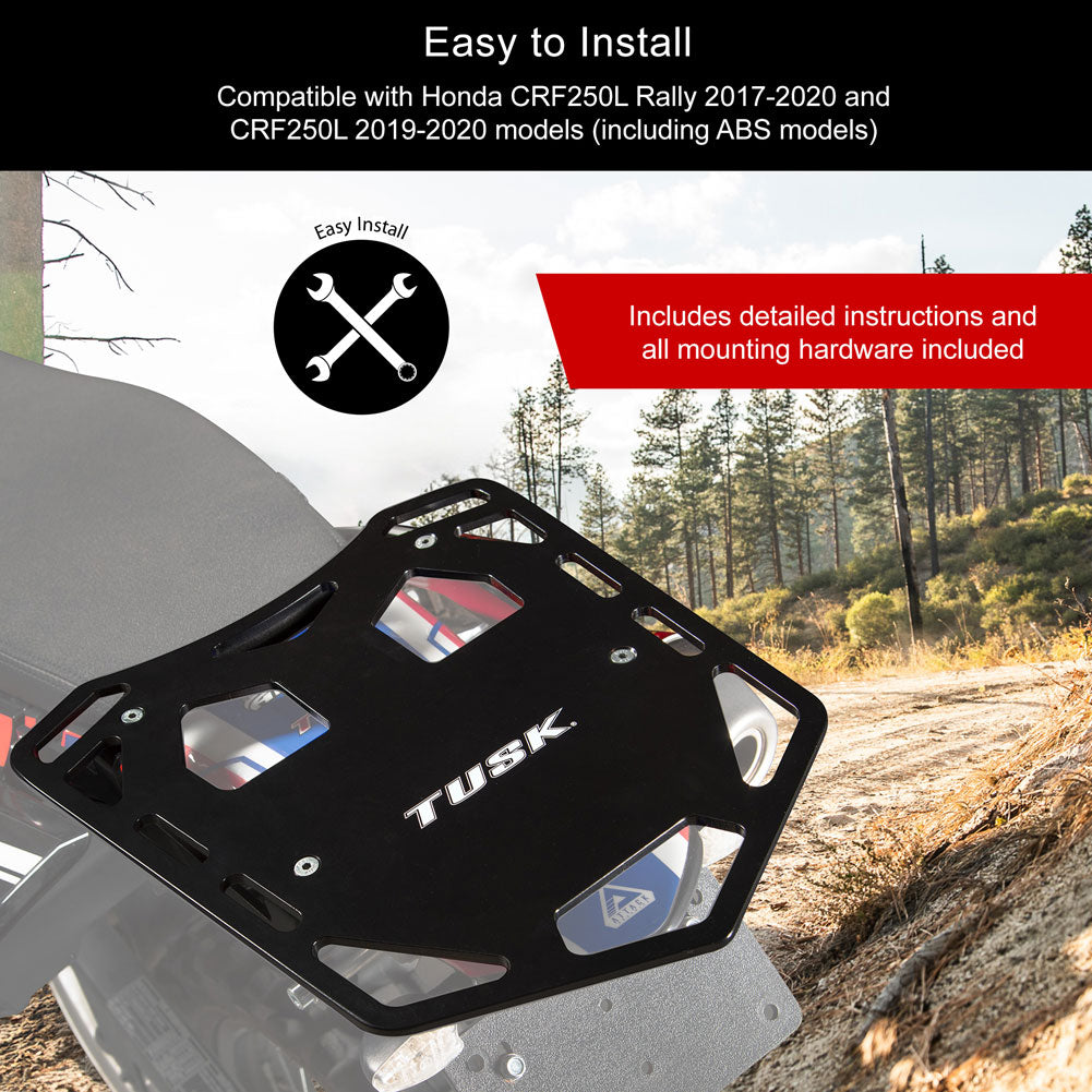 Tusk Top Rack - Honda CRF250L 2017-2020