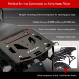 Tusk Top Rack for Kawasaki KLR650 (2022-2026)