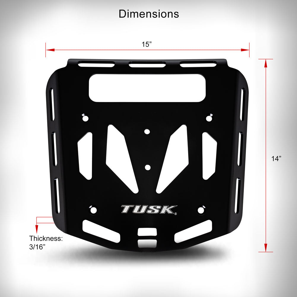 Tusk Top Rack for Kawasaki KLR650 (2022-2026)