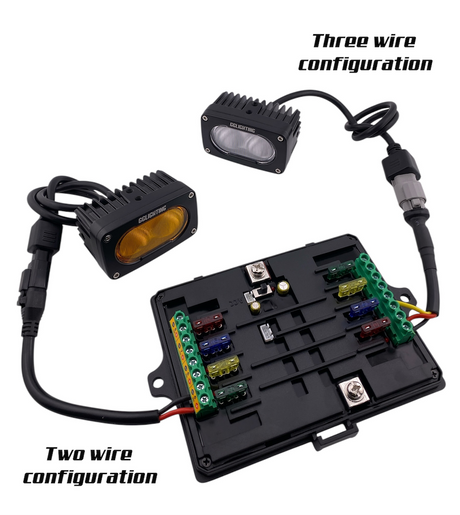 Photo of 12-Gang Switch Panel With RGB And Remote Control Bluetooth App by GGLighting - Premium for UTVs / Side by Sides