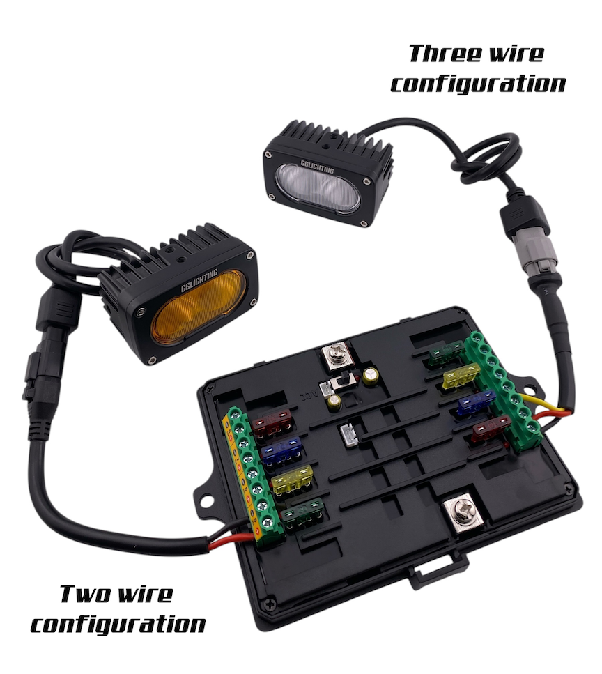Photo of 8-Gang Switch Panel With RGB And Remote Control Bluetooth App by GGLighting - Premium for UTVs / Side by Sides