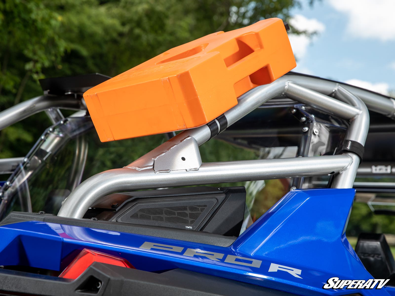 Photo of SuperATV Universal Jerry Can Cage Mount by SuperATV - Premium Mounts for UTVs / Side by Sides