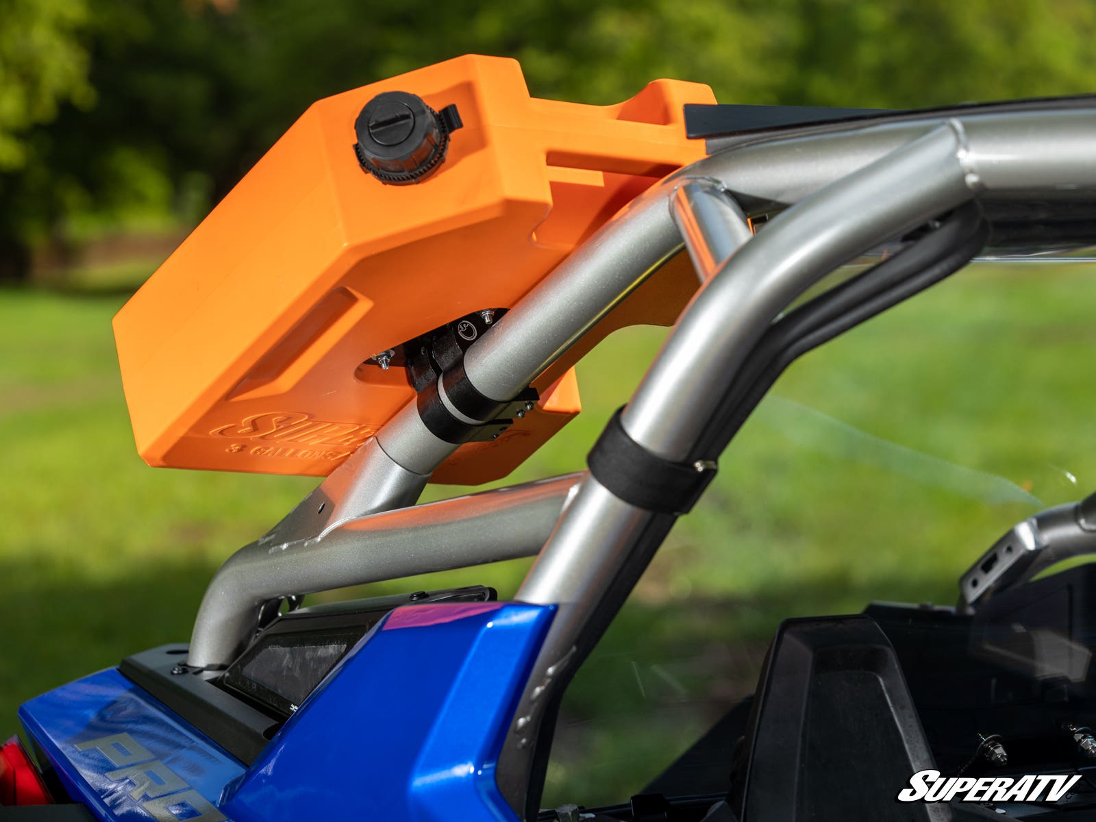 Photo of SuperATV Universal Jerry Can Cage Mount by SuperATV - Premium Mounts for UTVs / Side by Sides