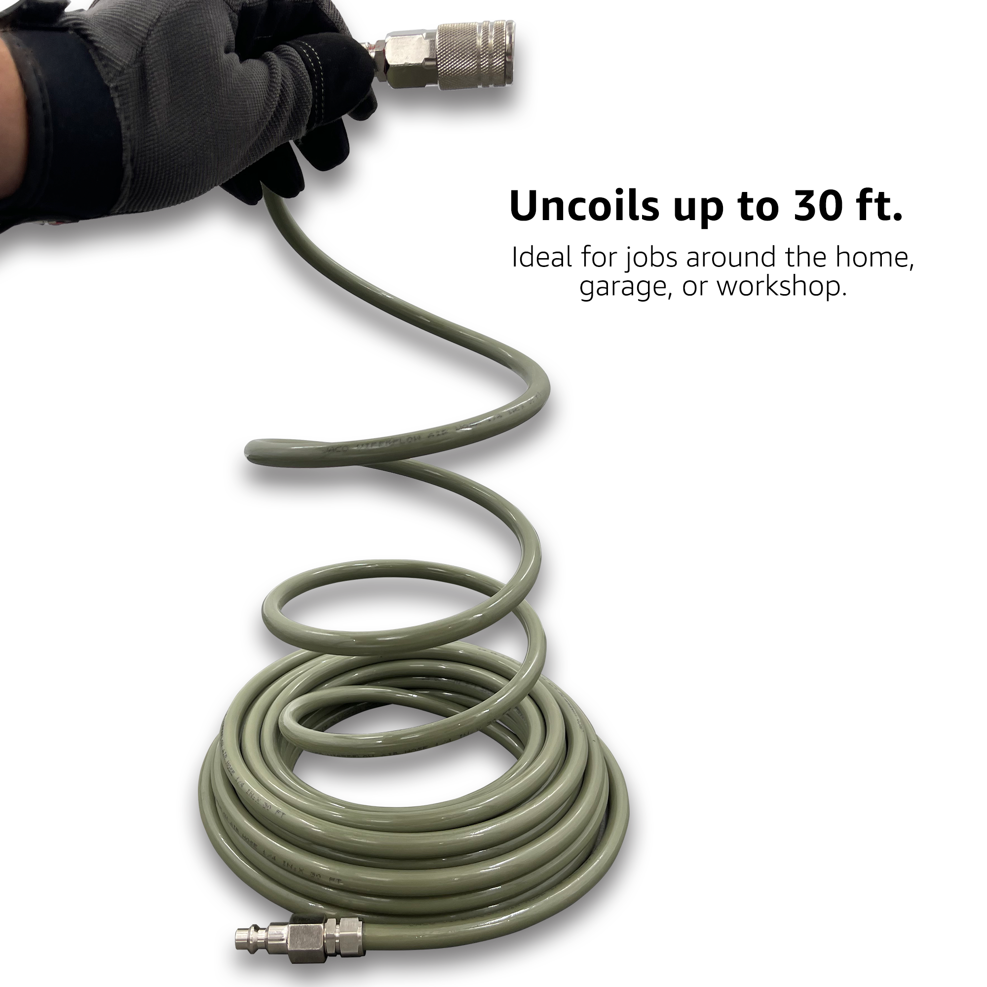 Photo of ViperFlow Poly Air Hose Kit - 1/4" x 30 ft. by JACO - Premium Tire Accessories for UTVs / Side by Sides