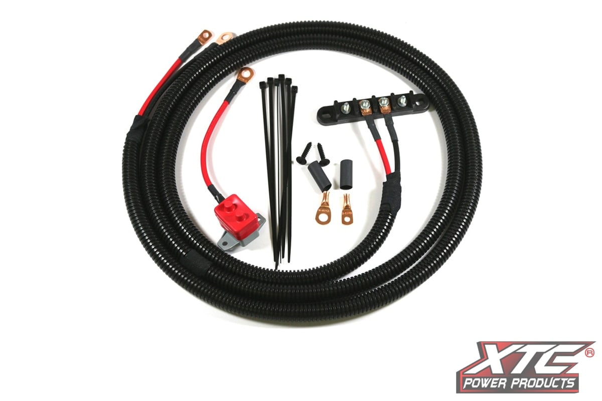 Photo of XTC Universal Plug and Play 8' Power Cables To 4 Stud Busbar by XTC Power Products - Premium Electrical for UTVs / Side by Sides