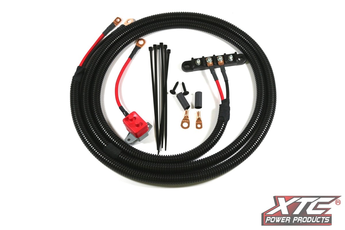 XTC Universal Plug and Play 8' Power Cables To 4 Stud Busbar