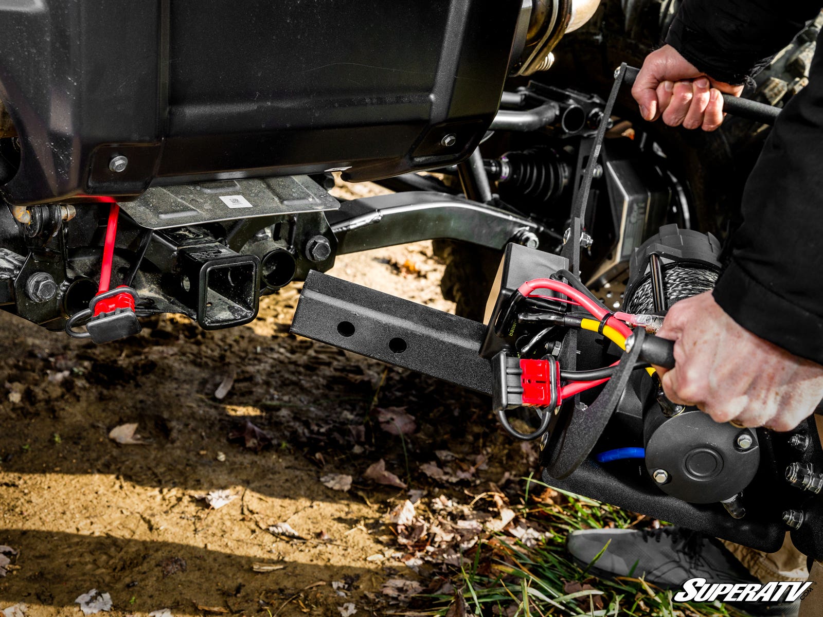 Photo of SuperATV All-in-One Quick Connect Winch Kit with 6,000 LB Winch by SuperATV - Premium Winches & Winch Mounts for UTVs / Side by Sides