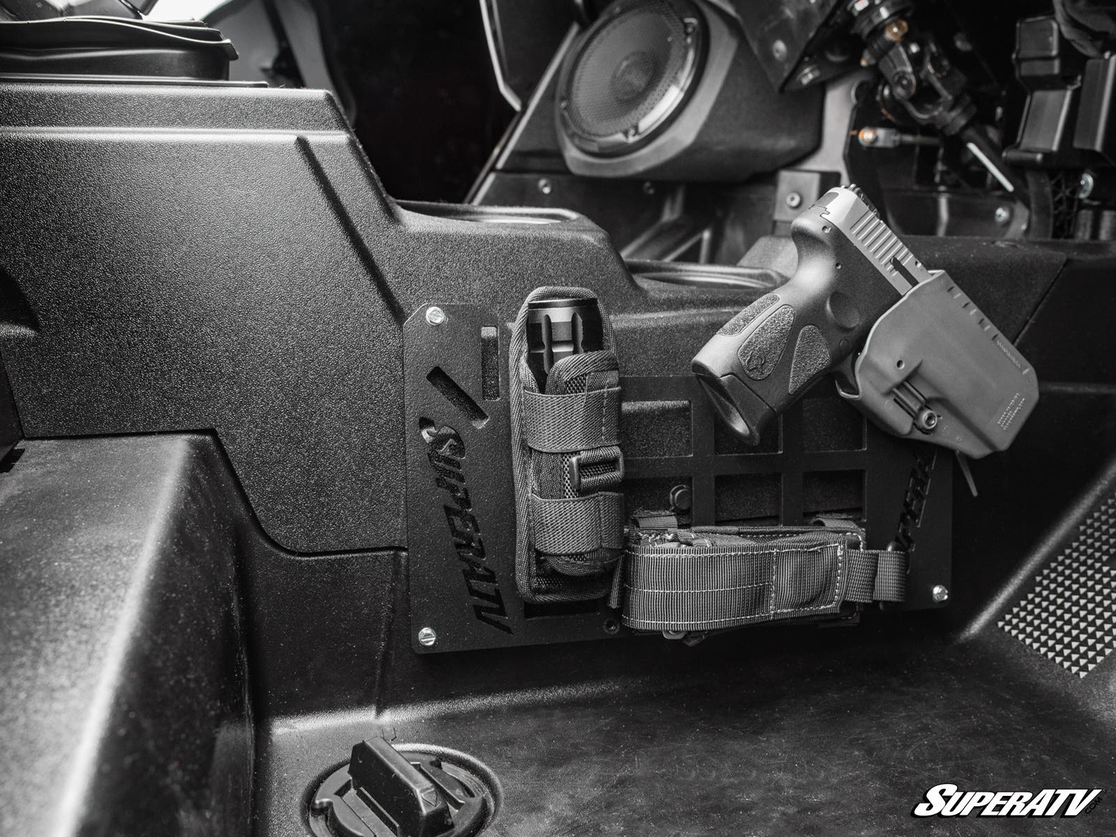 Photo of SuperATV Universal UTV Rigid Molle Panel by SuperATV - Premium Mounts for UTVs / Side by Sides