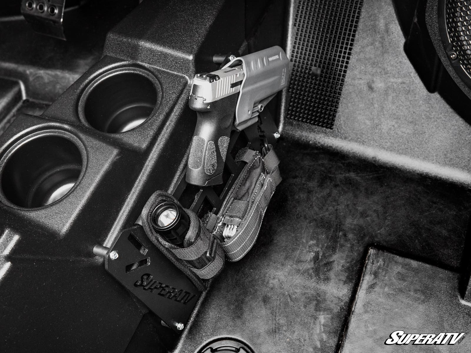 Photo of SuperATV Universal UTV Rigid Molle Panel by SuperATV - Premium Mounts for UTVs / Side by Sides