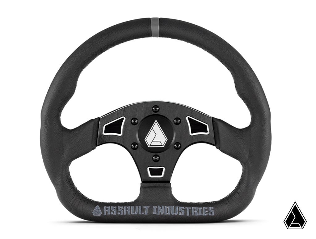 Photo of Assault Industries Universal Ballistic D V2 UTV Steering Wheel by Assault Industries - Premium Steering Wheels for UTVs / Side by Sides
