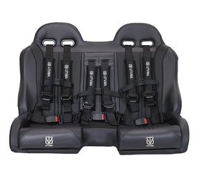 Photo of RZR 1000 Elite Series Bench Seat Front or Rear Bench Seat W Harnesses (over the console) (2014-2023) by UTV Mountain Accessories - Premium Seats & Accessories for UTVs / Side by Sides