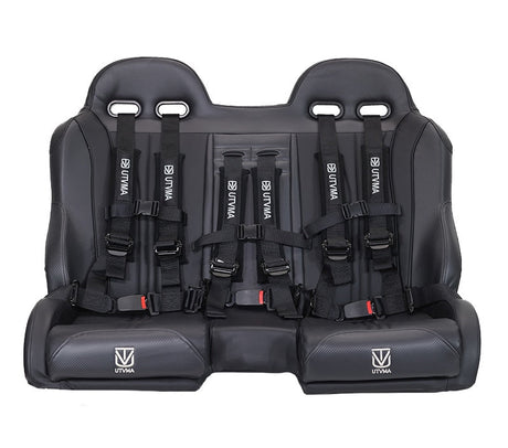 Photo of RZR 1000 Elite Series Bench Seat Front or Rear Bench Seat W Harnesses (over the console) (2014-2023) by UTV Mountain Accessories - Premium Bench Seat for UTVs / Side by Sides
