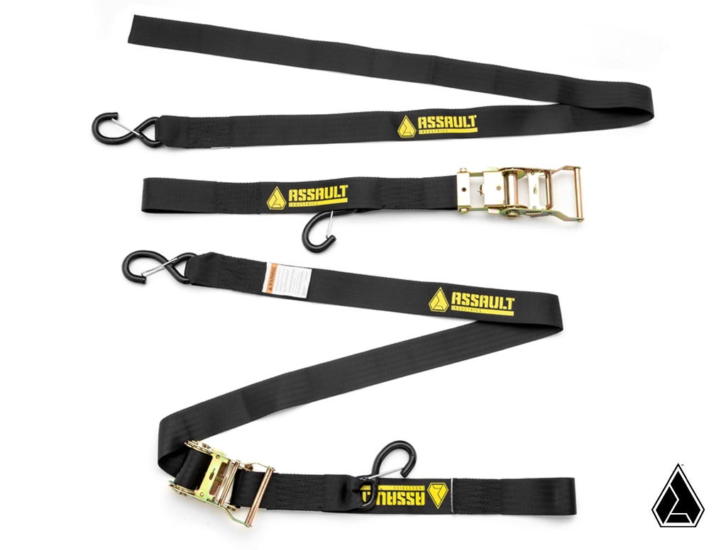 Photo of Assault Industries Rugged Tie-Down Straps by Assault Industries - Premium Tie Downs for UTVs / Side by Sides