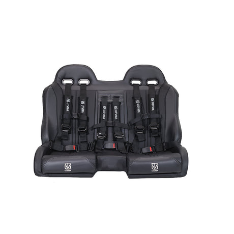 Photo of 2024+ RZR 1000 Front/Rear Bench Seat W Harnesses 2 and 4 Seater by UTVMA - Premium Bench Seat for UTVs / Side by Sides