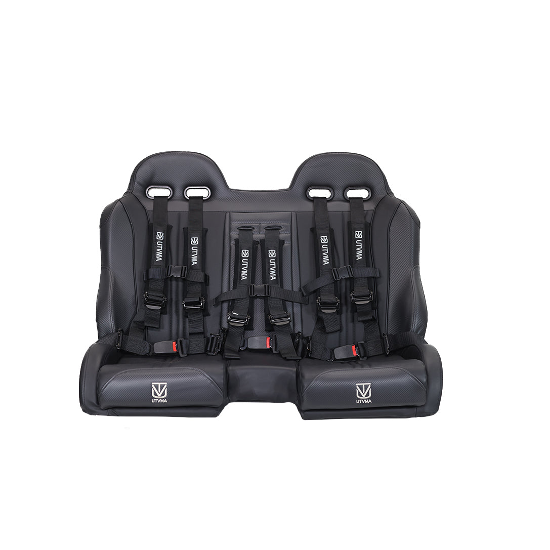 Photo of 2024+ RZR 1000 Front/Rear Bench Seat W Harnesses 2 and 4 Seater by UTV Mountain Accessories - Premium Bench Seat for UTVs / Side by Sides