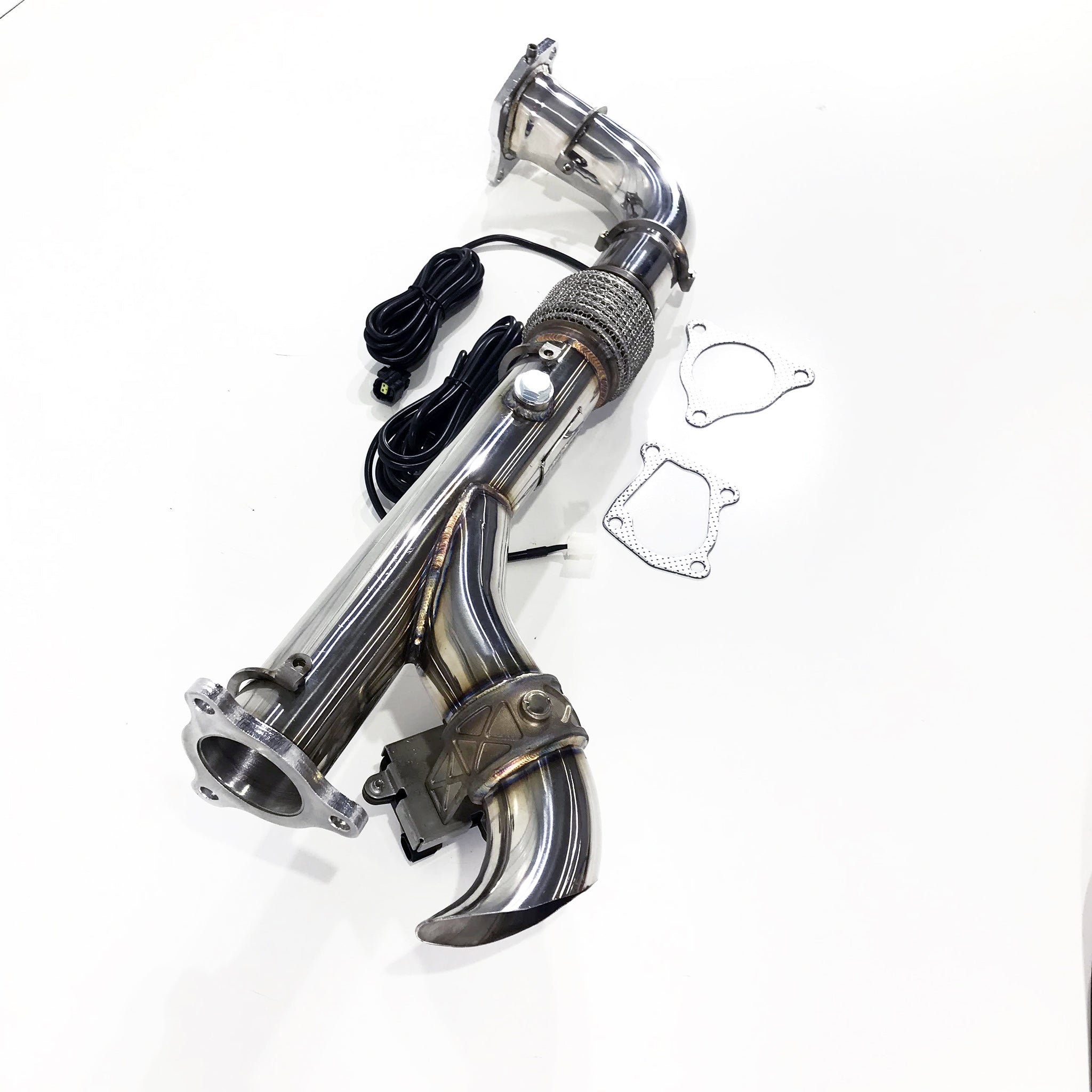 Polaris RZR Turbo/XP/Pro Shocker Downpipe (electronically controlled side dump!!)