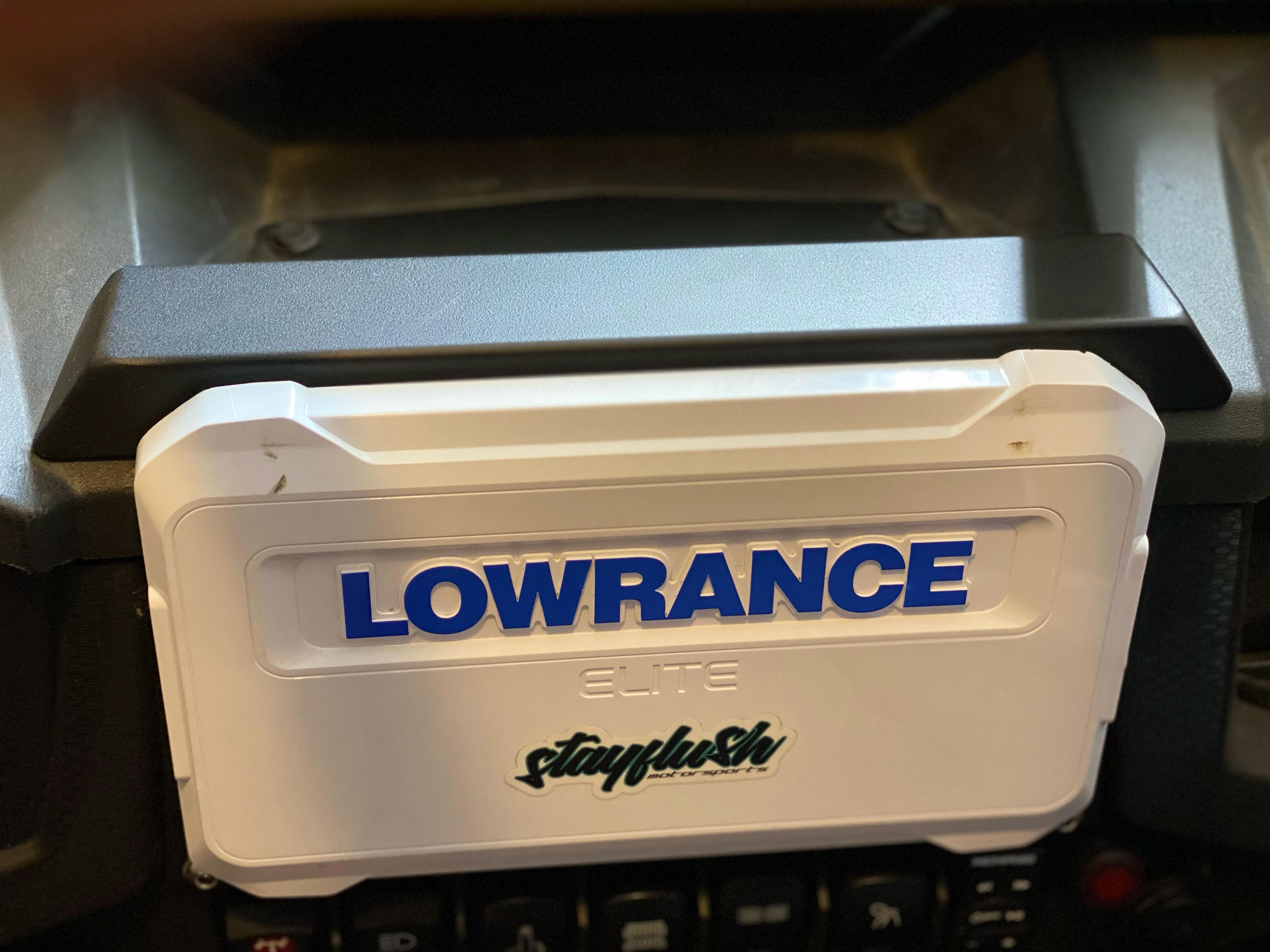 Photo of SFM Turbo S Lowrance Elite FS7 Mount by StayFlush Motorsports - Premium for UTVs / Side by Sides