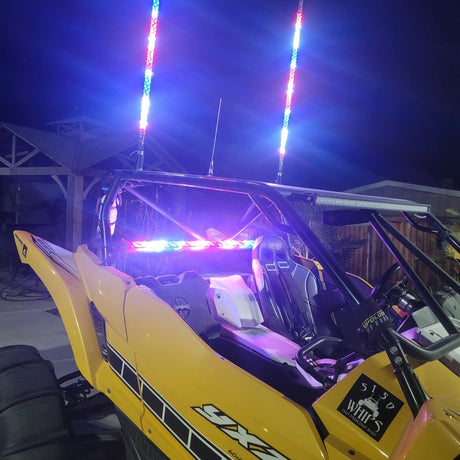 Photo of Interior Whip by 5150 Whips Inc. - Premium LED Light Whips & Rock Lights for UTVs / Side by Sides