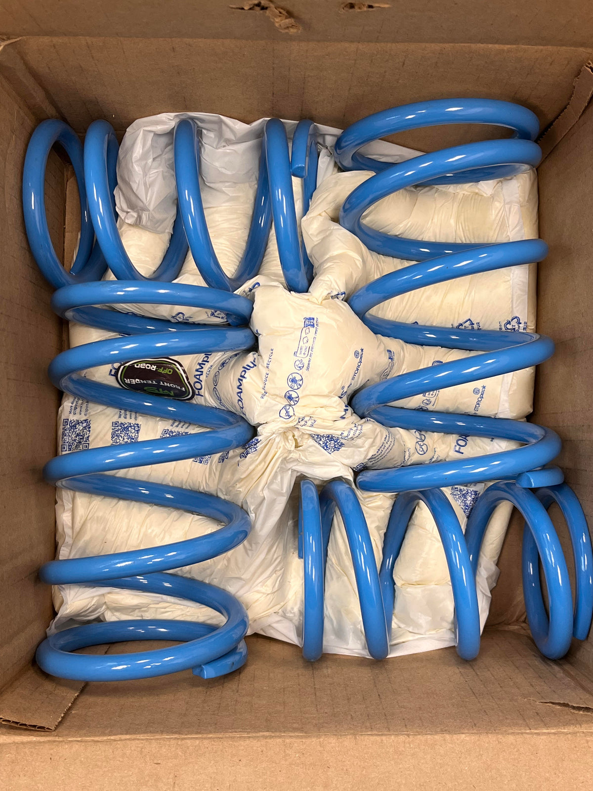[Open Box] Polaris RZR Turbo S Velocity Tender Spring Kit (Velocity Blue) 4 Seater