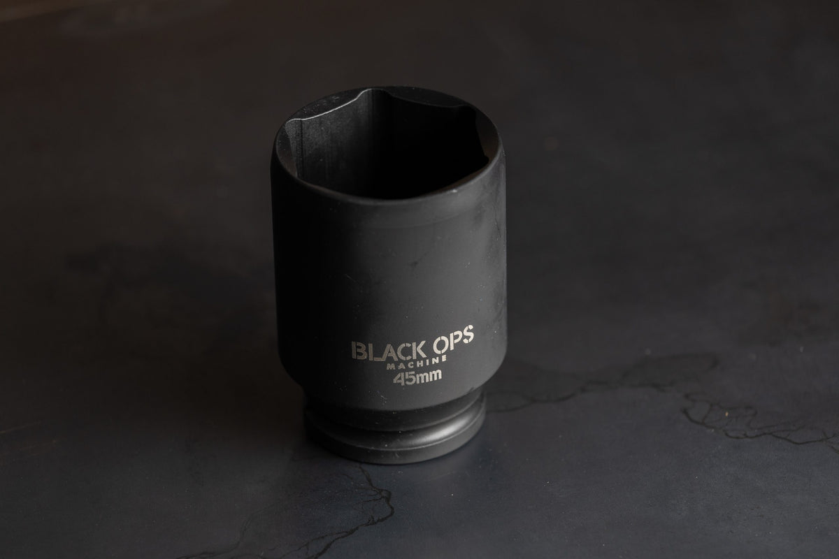 Black Ops Machine 45MM Thin Walled HD Socket - 1/2" Drive 6-Point Steel