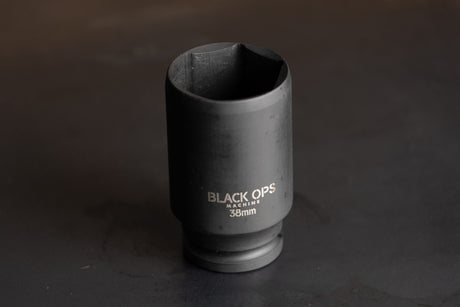 Black Ops Machine 38MM Thin Walled HD Socket - 1/2" Drive 6-Point Steel