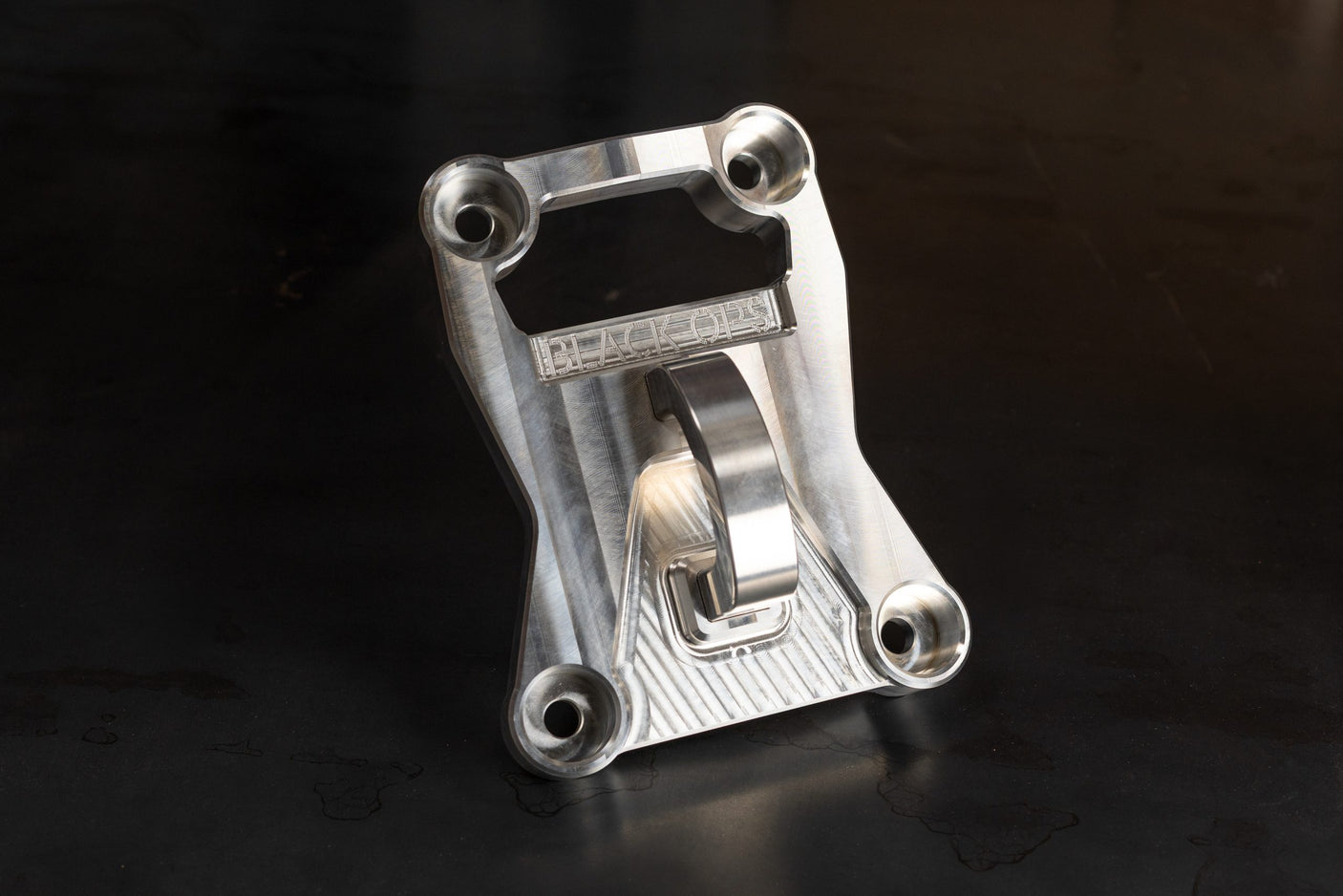 Polaris RZR Pro R / Turbo R Pull Plate - Billet 6061 Aluminum + D-Hook Included (Black or Raw)