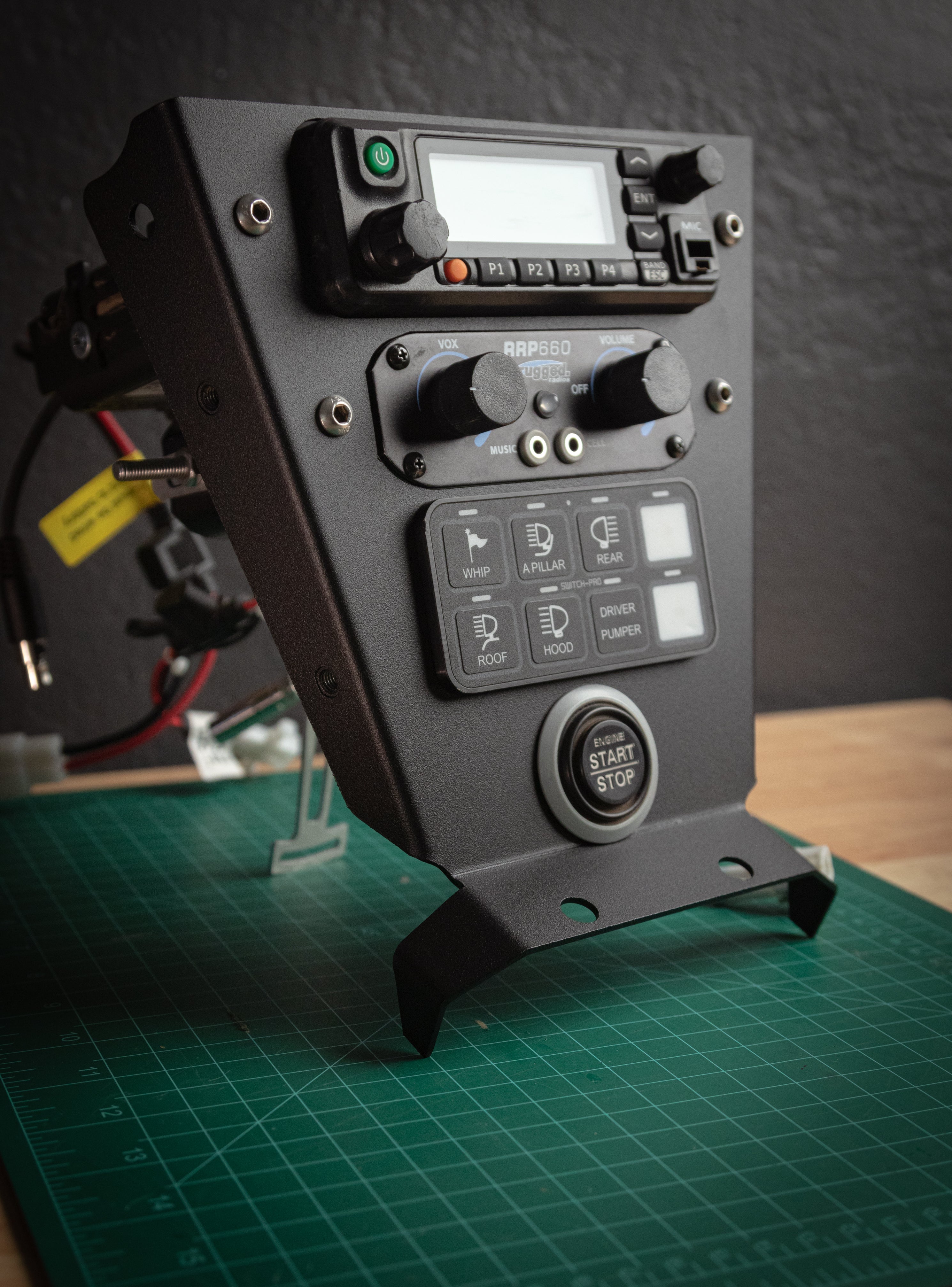 Photo of SFM Rugged Radio/RDM/Switchpro by StayFlush Motorsports - Premium Dash Accessories for UTVs / Side by Sides