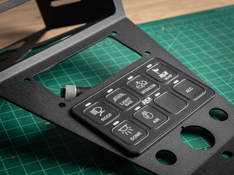 Photo of SFM Short Polaris ProR/XP Rugged Radios RLB 8 Gang by StayFlush Motorsports - Premium Dash Accessories for UTVs / Side by Sides