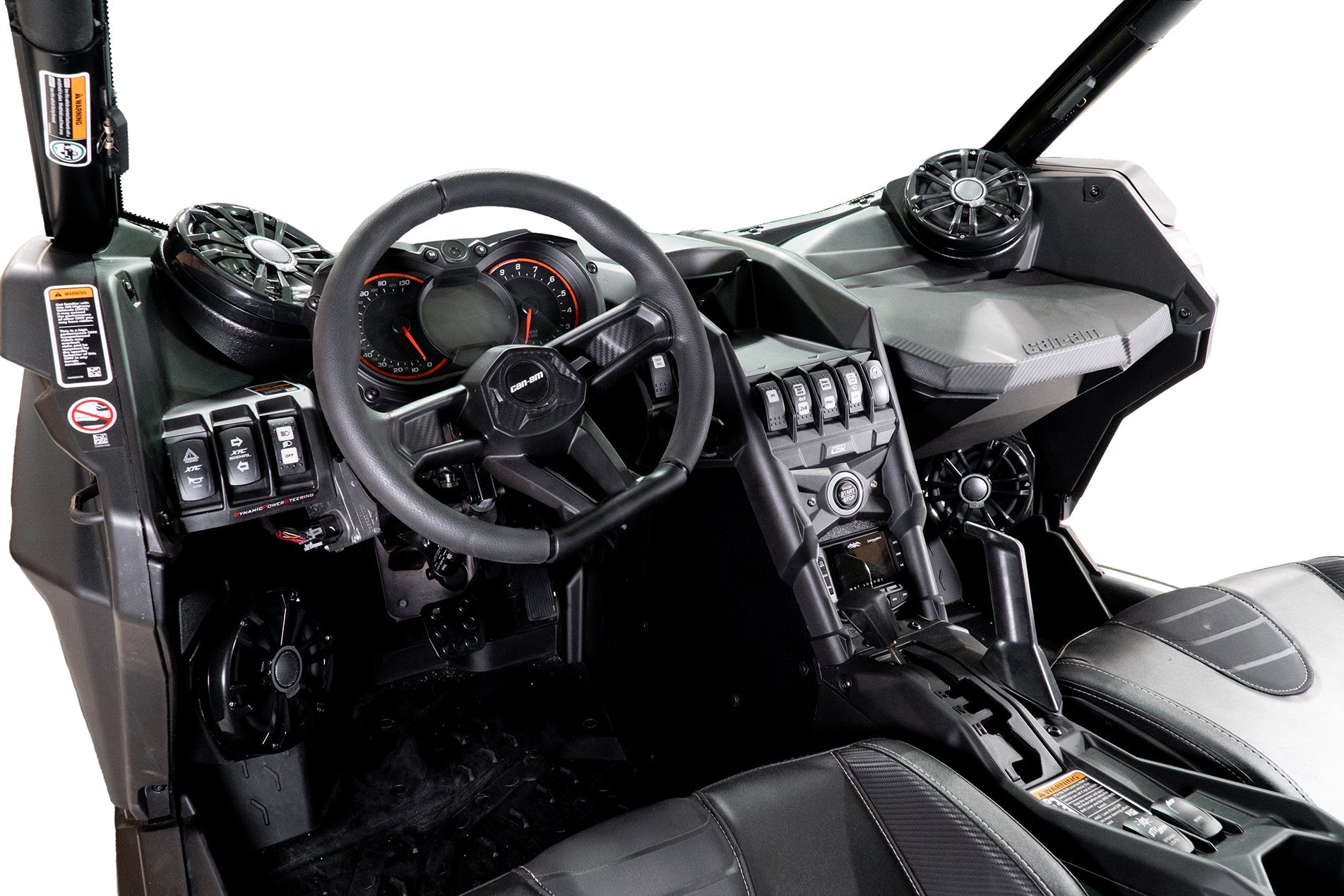 Photo of Can-Am® X3 Signature Series Stage 8 Stereo Kit | UTVS-X3-S8-S by UTV Stereo - Premium Can Am X3 Stereo Stage Kit for UTVs / Side by Sides