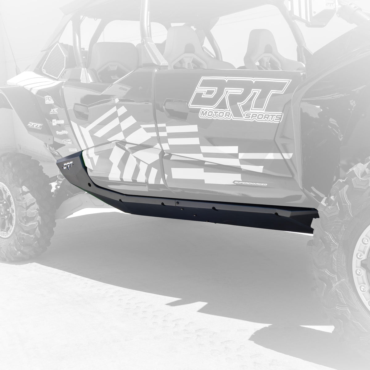 DRT steel rock sliders for Kawasaki Teryx H2 side protection