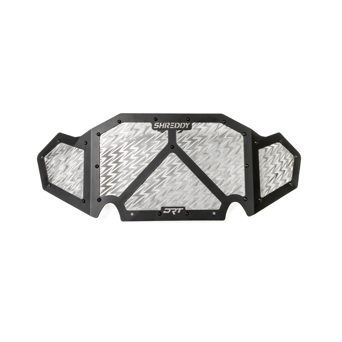 DRT x Shreddy aluminum front grille for 2022–2024 RZR Pro R and Turbo R