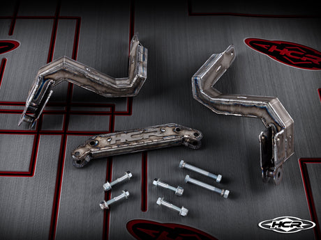 Can-Am Maverick X3 shock tower and rear shock brackets